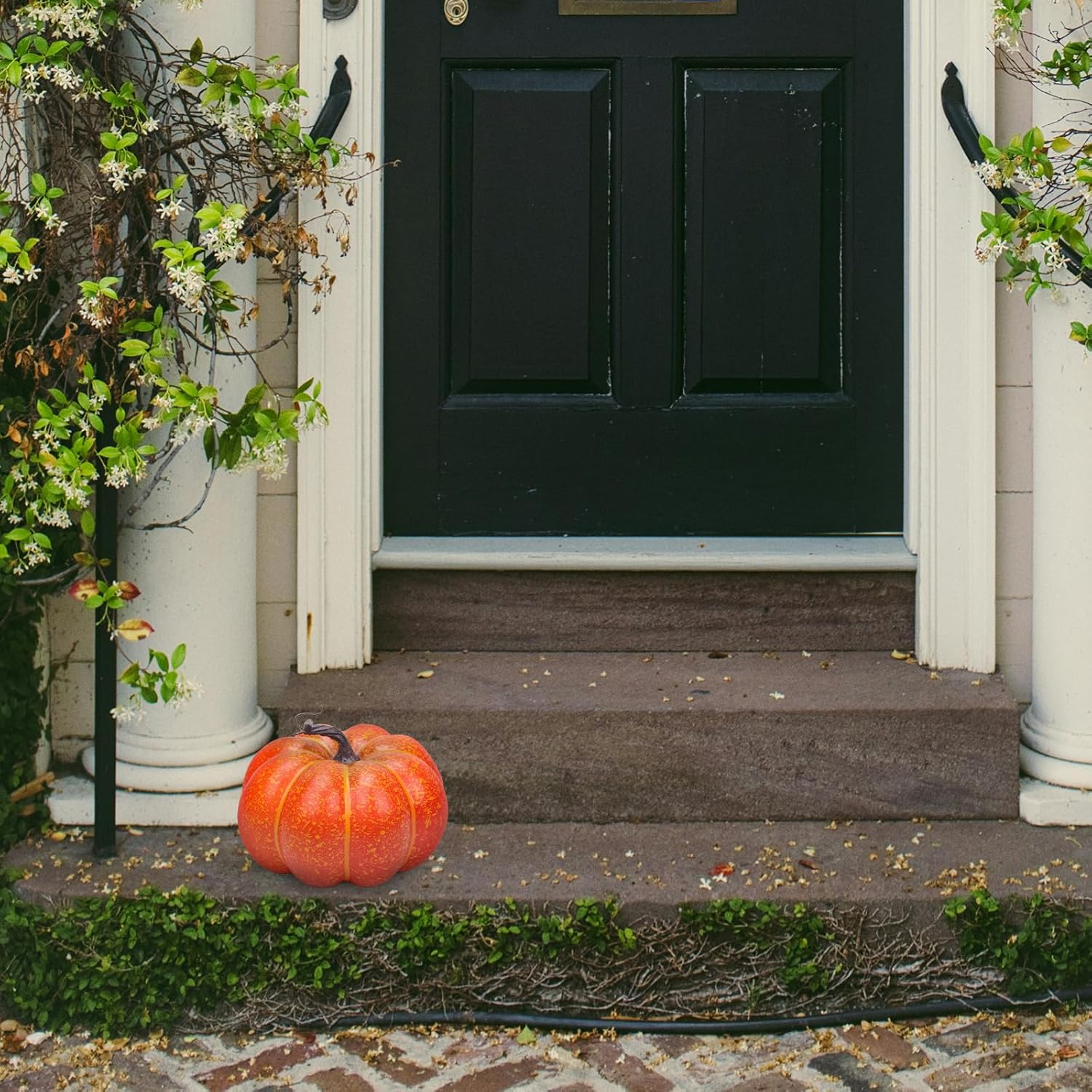 76 Inch Fake Pumpkin Fall Decoration for Halloween Thanksgiving
