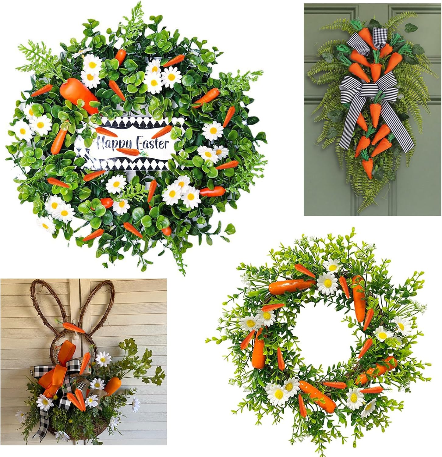 Tuxiaobu Artificial Carrots 30 Pcs Lifelike Decoration