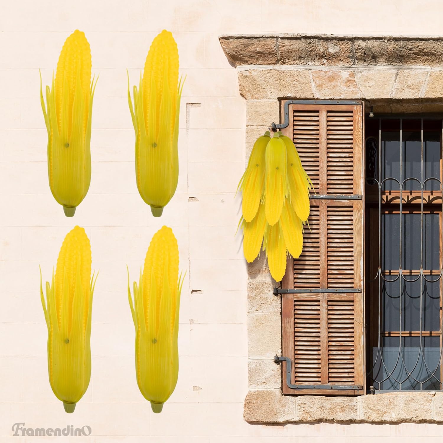 Framendino 8 Pack Artificial Corn Decorations