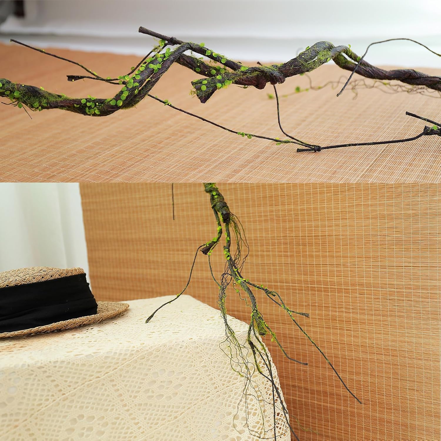 2Pcs 67in Artificial Tree Branches for Home Garden Decoration