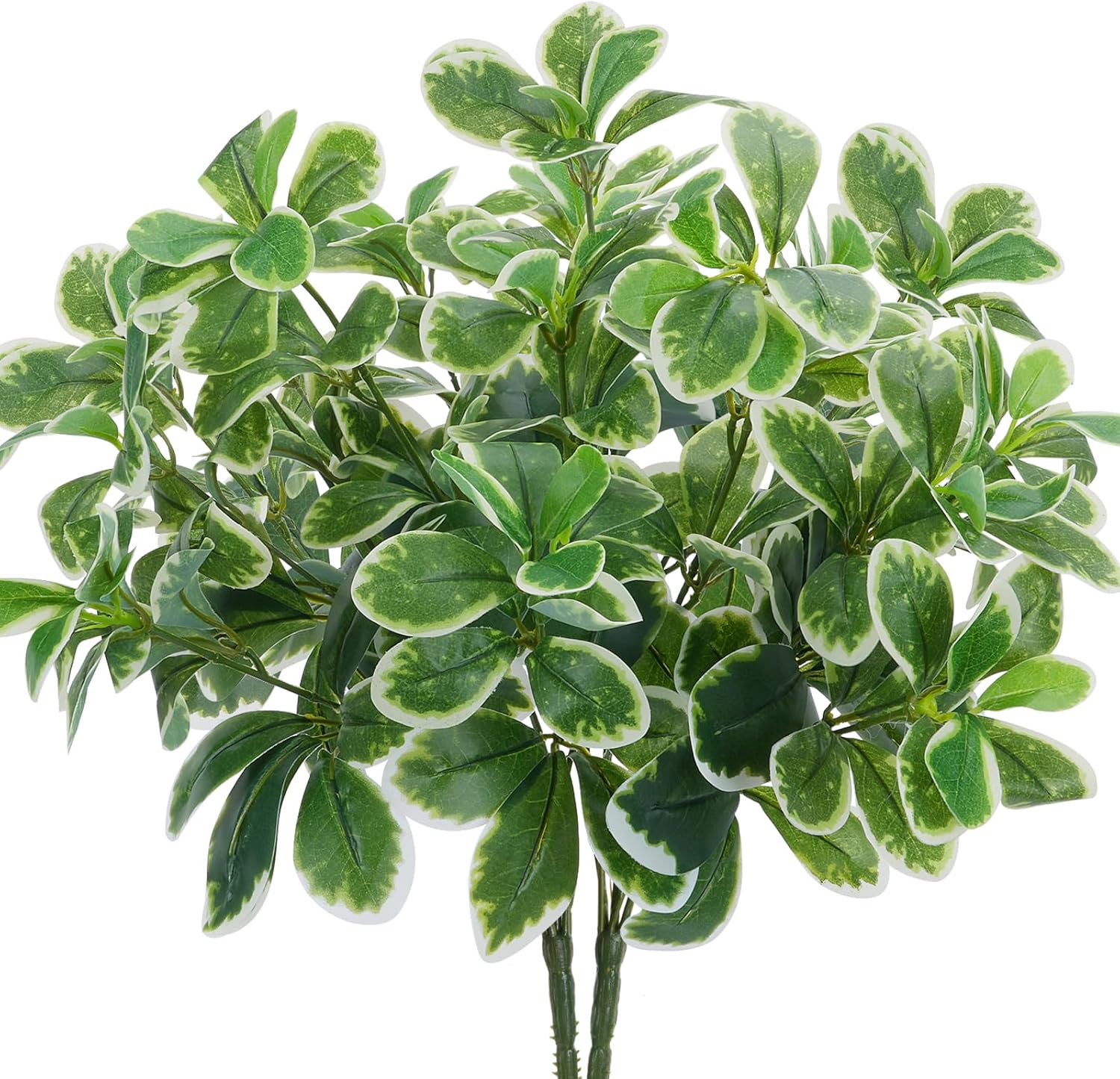 GTIDEA Artificial Shrubs Real Touch Silk Plants 2pcs