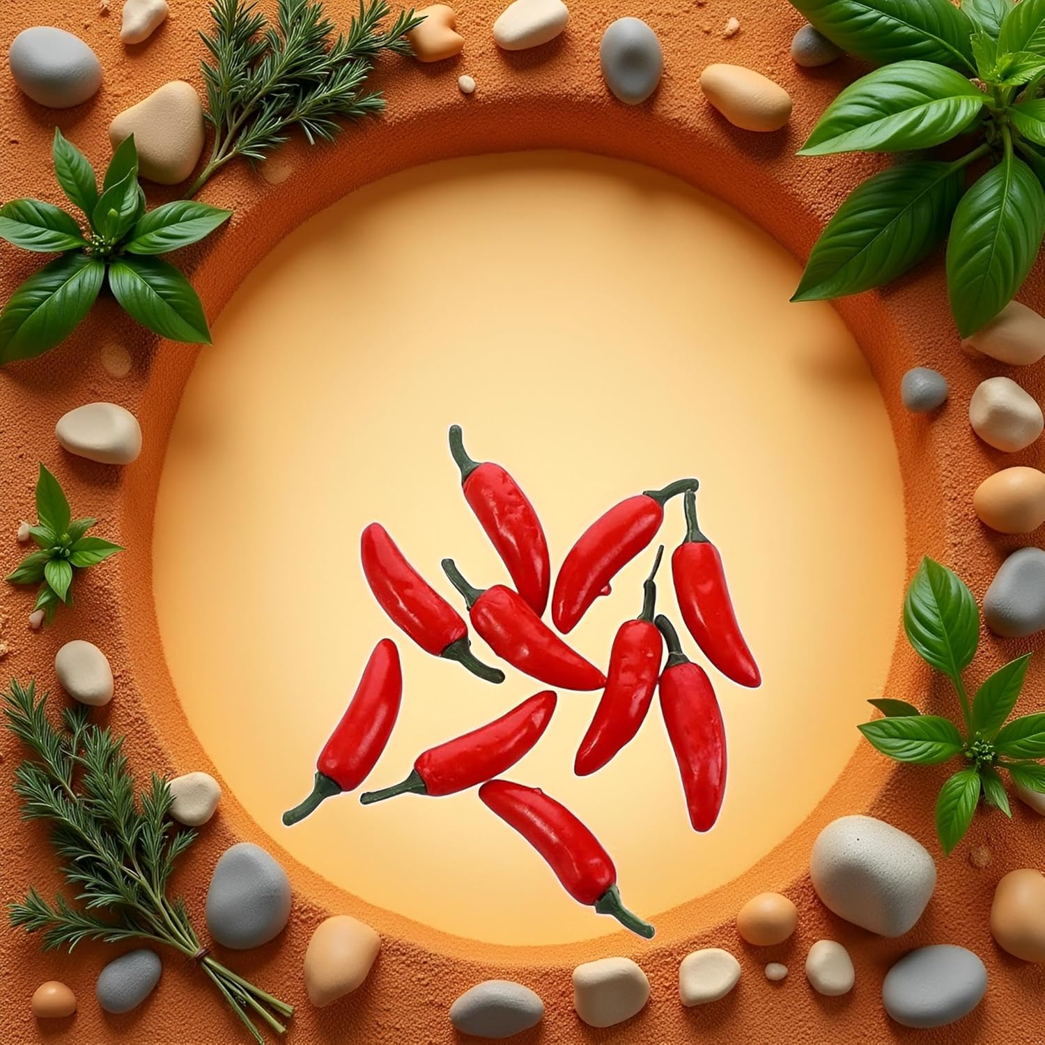 BWESOO 10Pcs Red Plastic Chili Peppers for Home Decoration