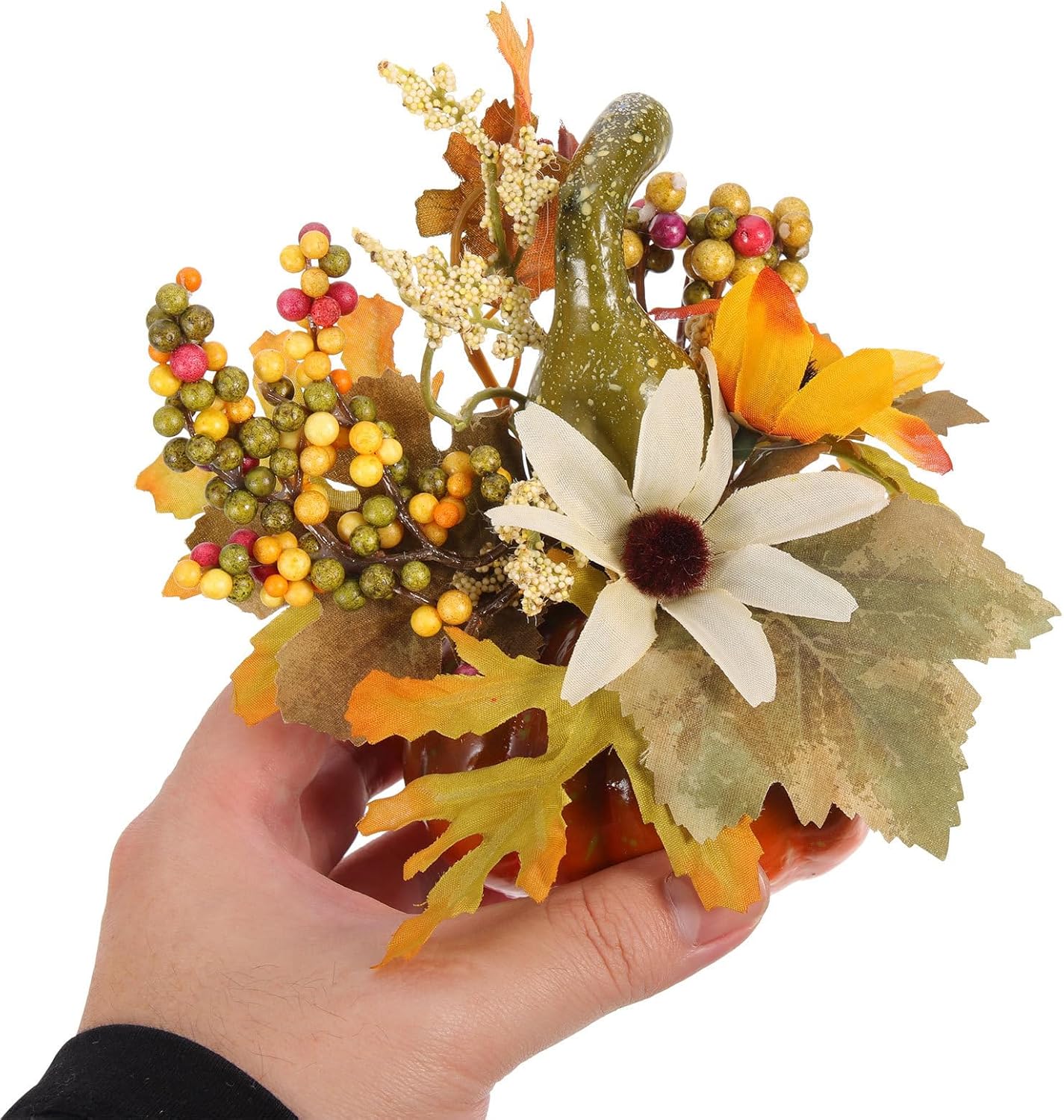 Cabilock Artificial Pumpkin Decor for Fall Halloween