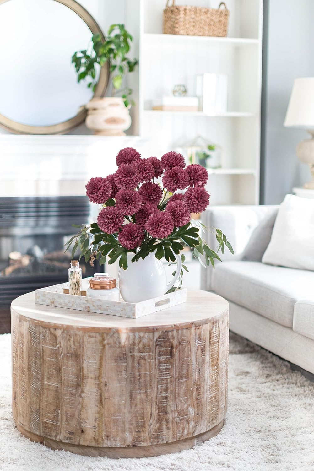 DILATATA Artificial Chrysanthemum Flower Branches