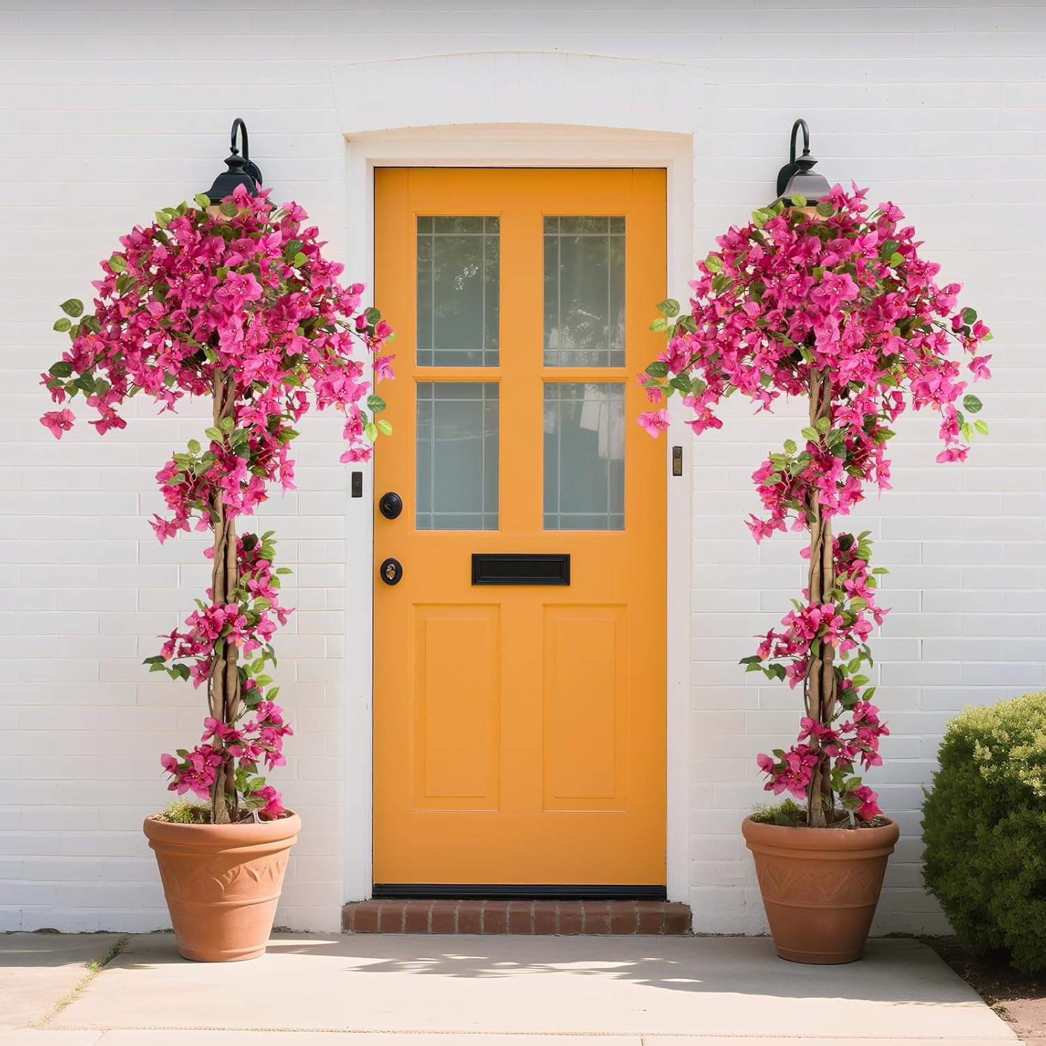 Romantic Season 6FT Artificial Bougainvillea Tree with Pot