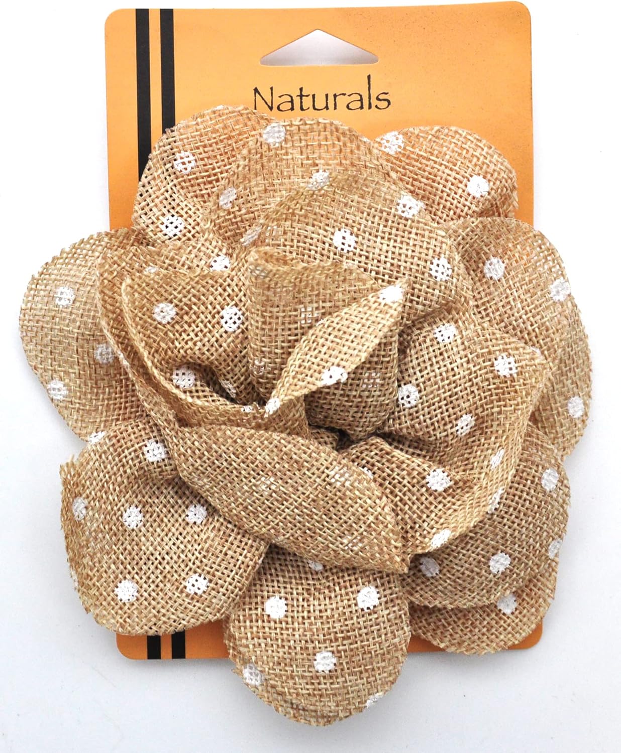 Belagio Enterprises 5 12 Inch Polka Dot Flower Brooch BU-302