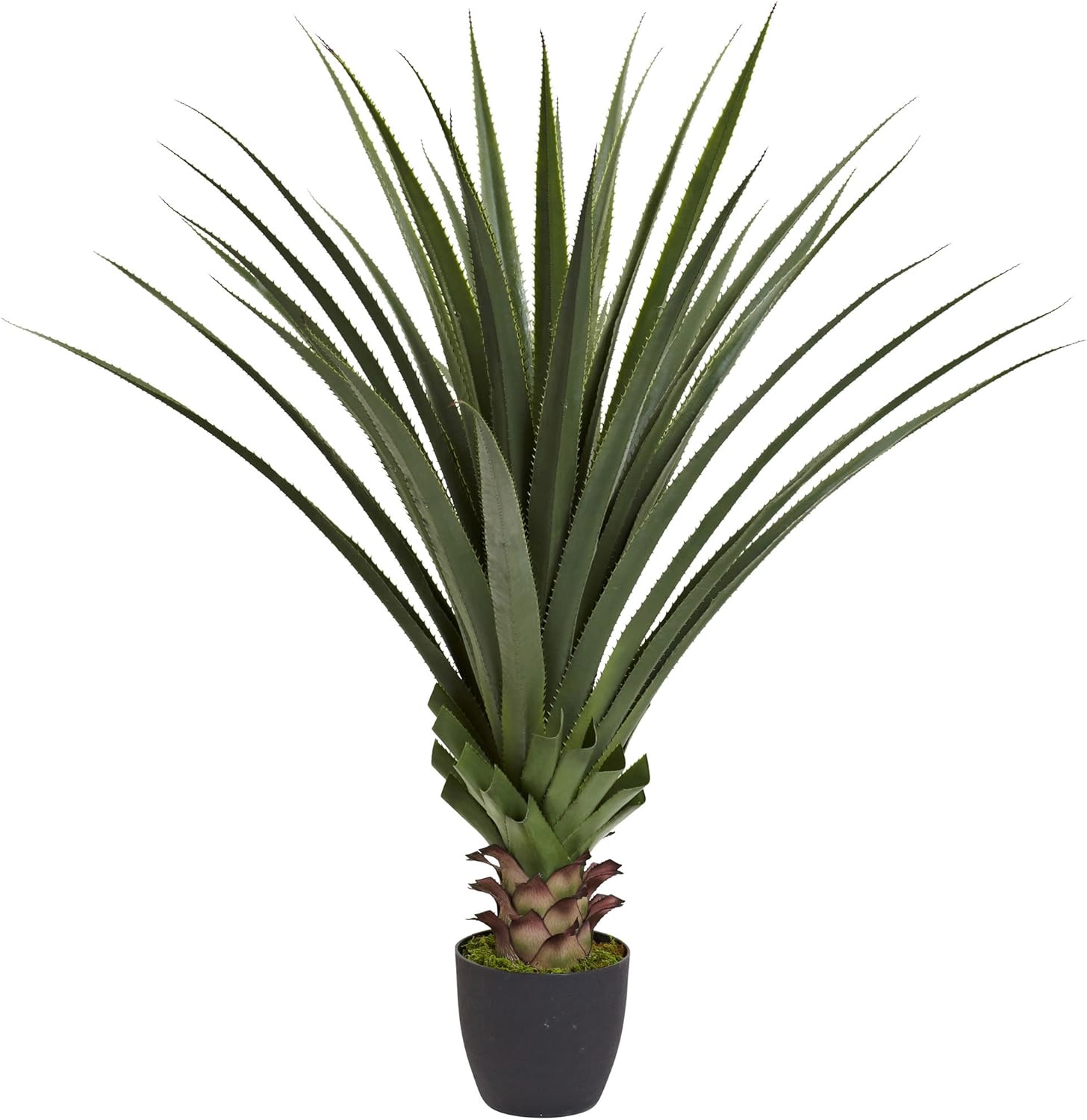 Nearly Natural 4 Spiked Agave Plant Green