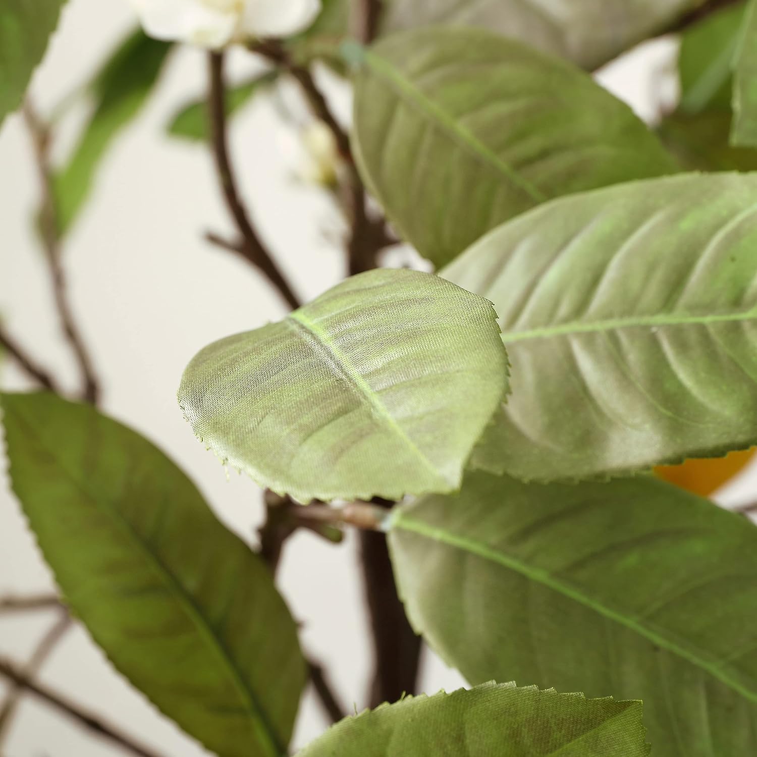 SAFAVIEH Artificial Lemon Tree 35 Inch Potted