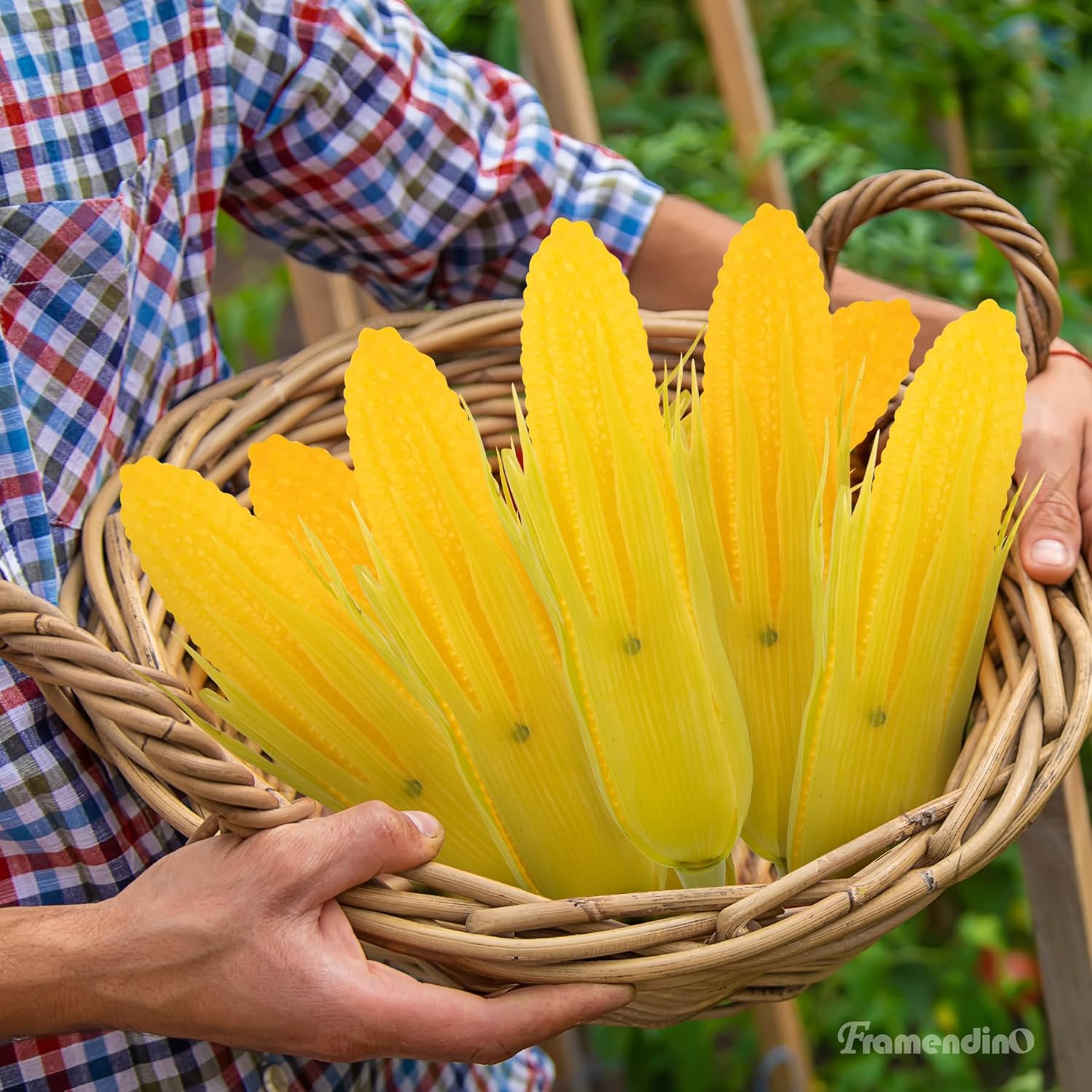 Framendino 8 Pack Artificial Corn Decorations
