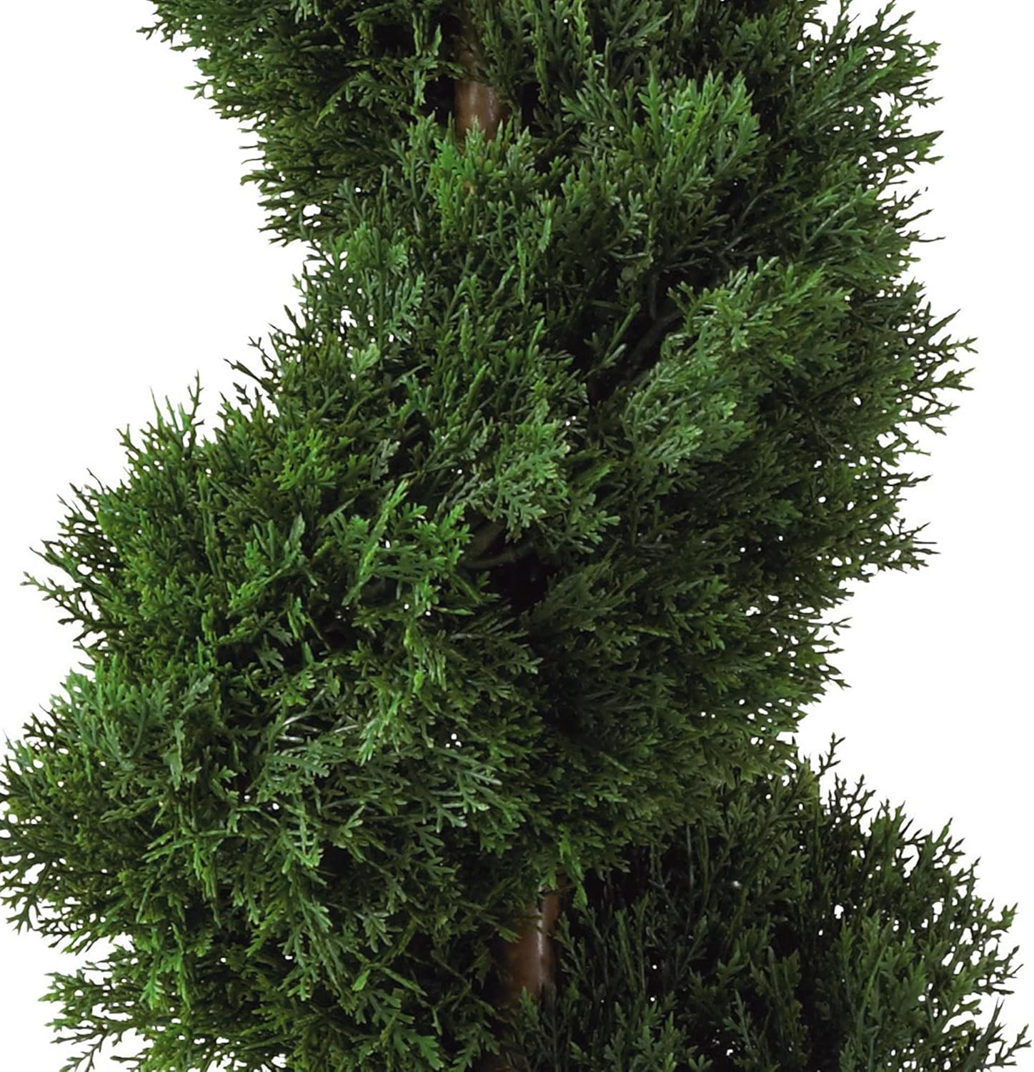 Nearly Natural 2ft Cedar Spiral Silk Tree