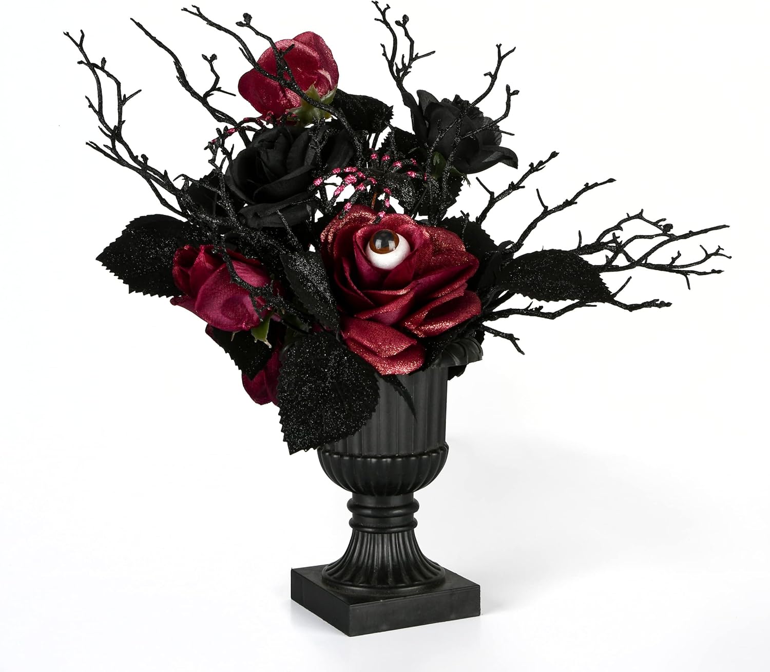 National Tree Company Artificial Halloween Tree with Black Urn