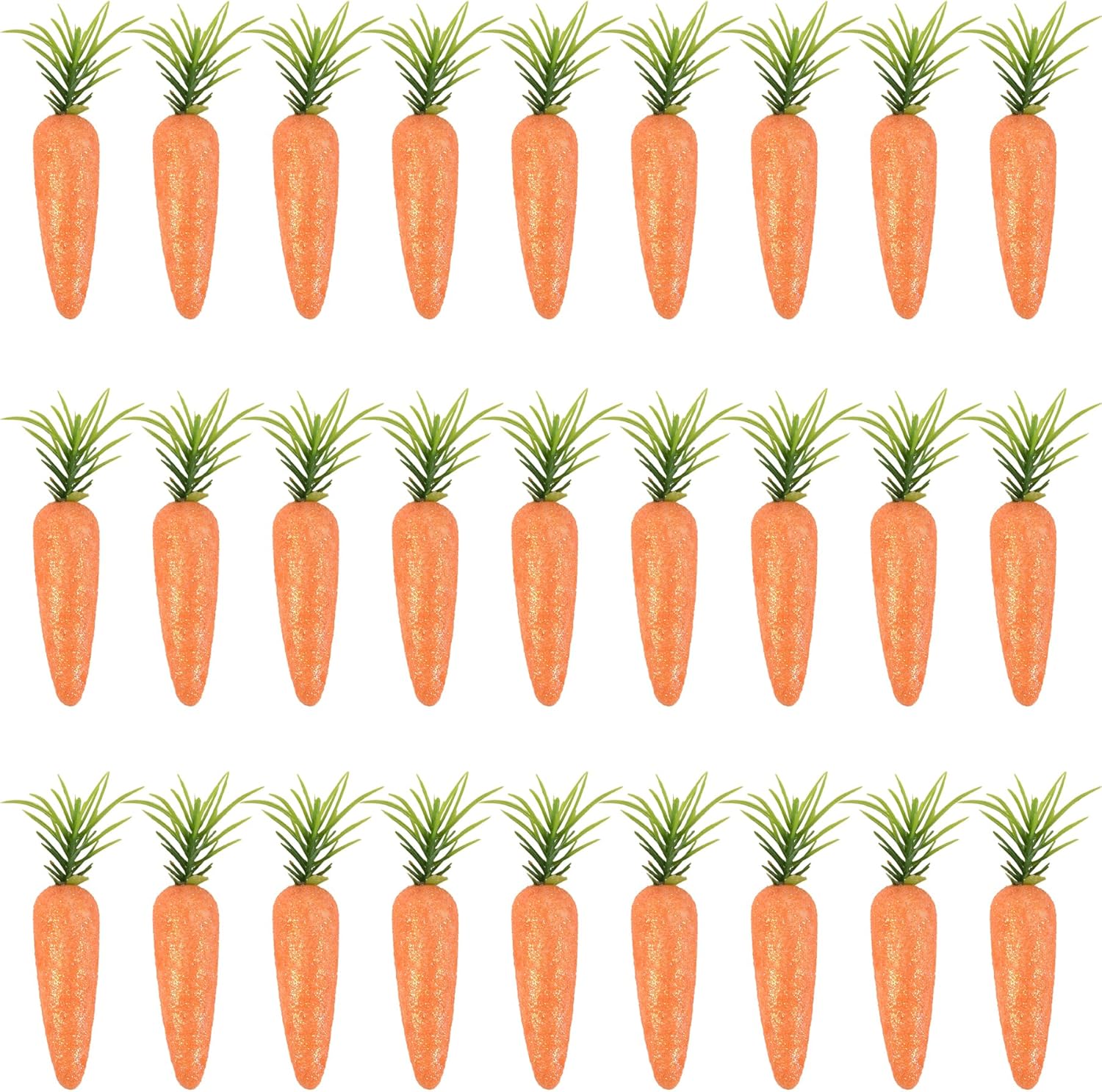 Artificial Mini Carrots 30PCS - Easter Decorations