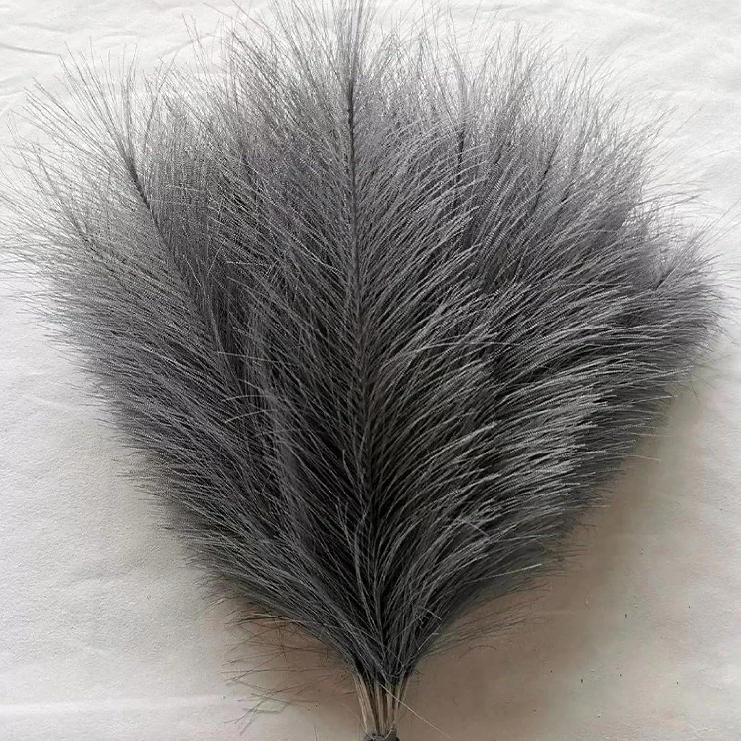 Boho Room Decor 10Pcs Artificial Black Pampas Grass Bouquet
