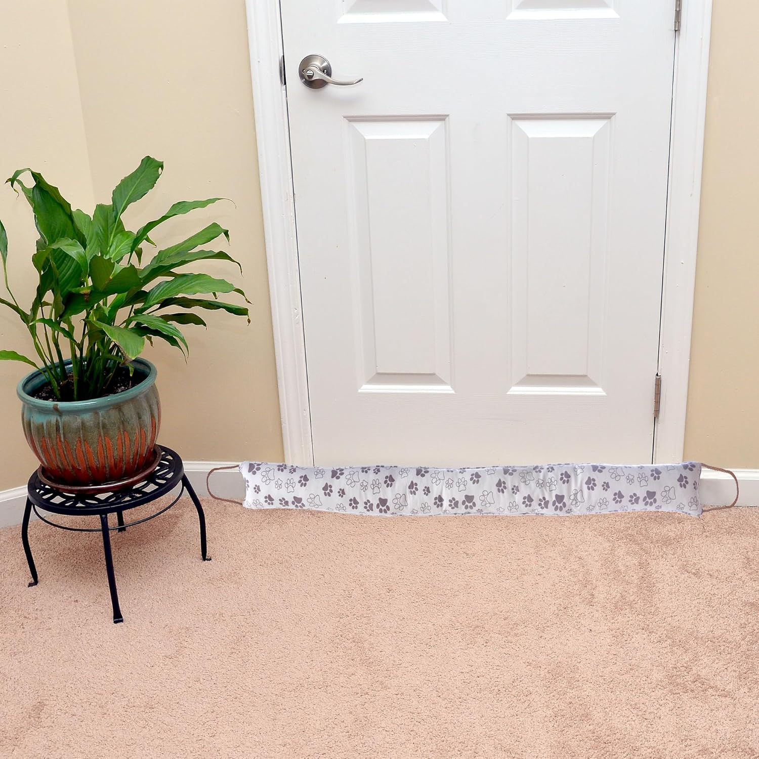 Roe Moe PAW Print Draft Stopper for 36 Inch Doors