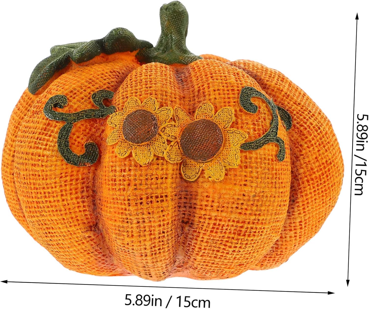 Realistic Artificial Pumpkin Model for Fall Decor