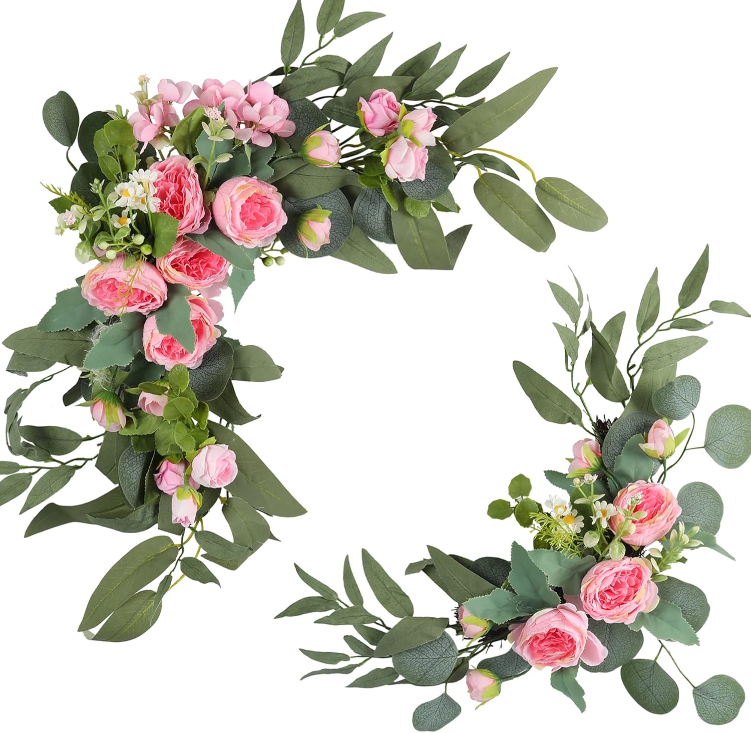 HW Artificial Wedding Arch Flowers 2pcs Set