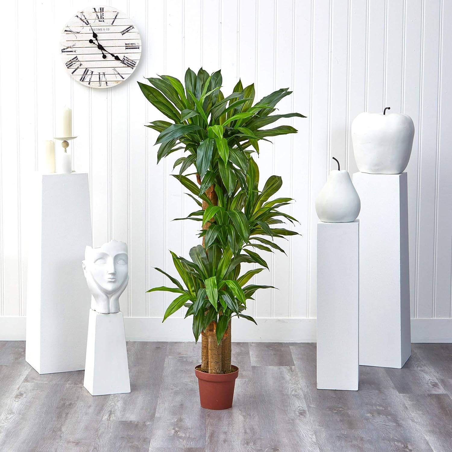 Nearly Natural 62 Inch Artificial Corn Stalk Dracaena Plant