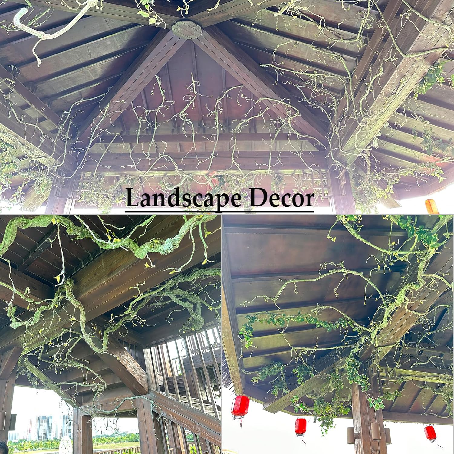 118 Inch Artificial Tree Branches for Wall Hanging Decorations