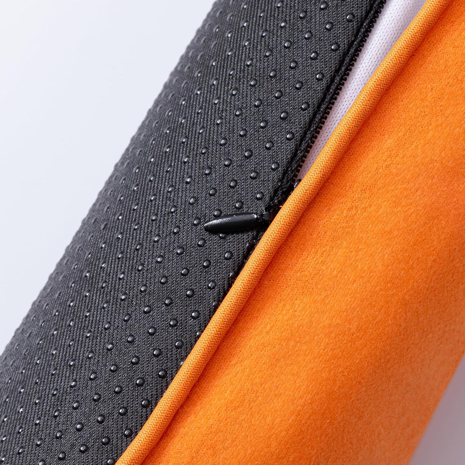 Sunolga 38 Inch Weighted Door Draft Stopper - Orange